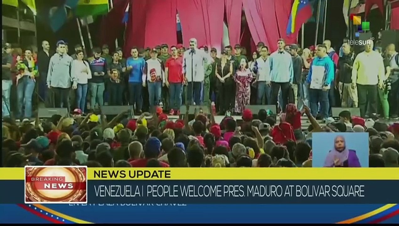 Pres. Maduro | "Venezuelans' problems must be solved here"