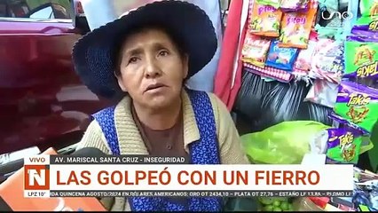 Sujeto atacó a 2 mujeres