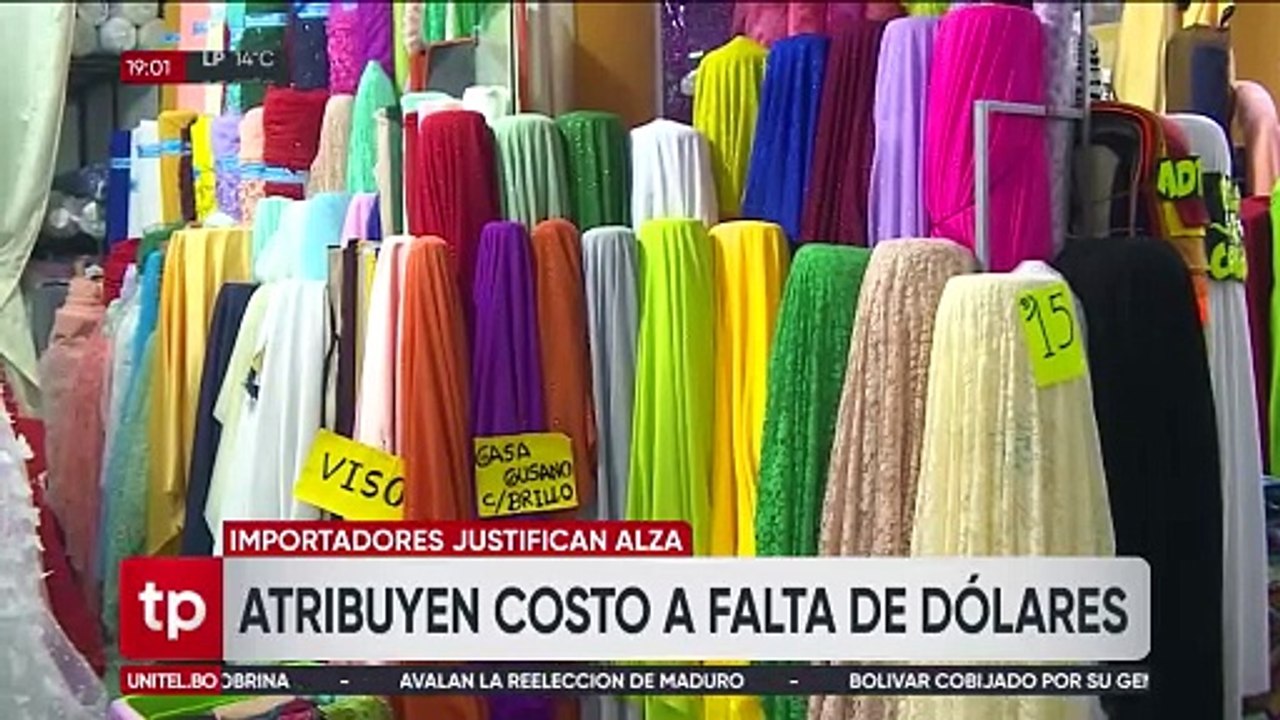 La Paz: Tras denuncias por el incremento de precios, importadores de telas temen que sus negocios sean intervenidos 