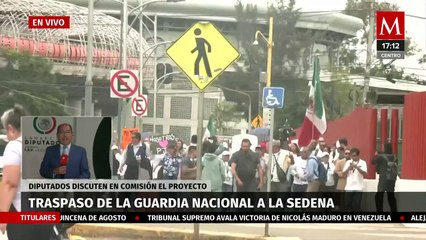 Avanza en San Lázaro el traspaso de la Guardia Nacional a la Secretaría de la Defensa
