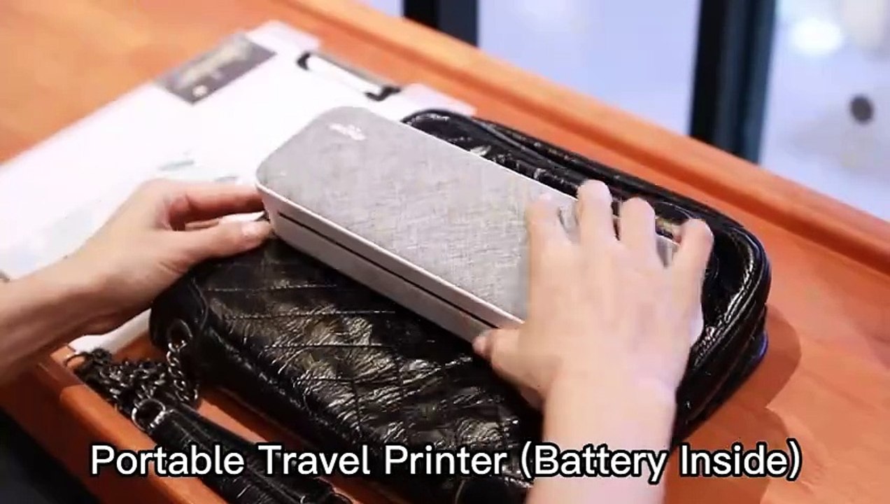 PERIPAGE A40 Mini Thermal Portable Printer| All-in-one Printer| Multiple Print Sizes| Ultra High Resolution & Inkless Technology| Large Capacity Battery & High Compatibility