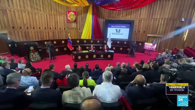 Supremo venezolano ratifica el triunfo de Nicolás Maduro en las presidenciales del 28 de julio
