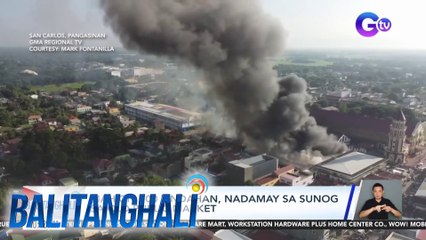 Mahigit 200 tindahan, nadamay sa sunog sa old public market | Balitanghali