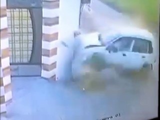 Car Out Of Control ... Accident