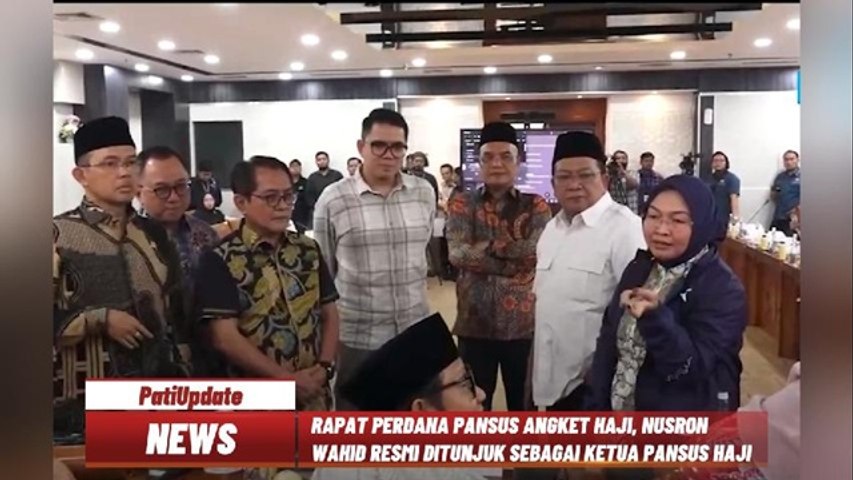 NUSRON WAHID RESMI DITUNJUK SEBAGAI KETUA PANSUS HAJI DPR