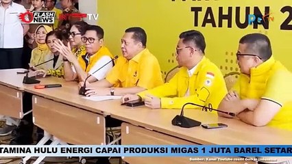 Konfrensi Pers Rapimnas dan Munas XI Golkar Tahun 2024