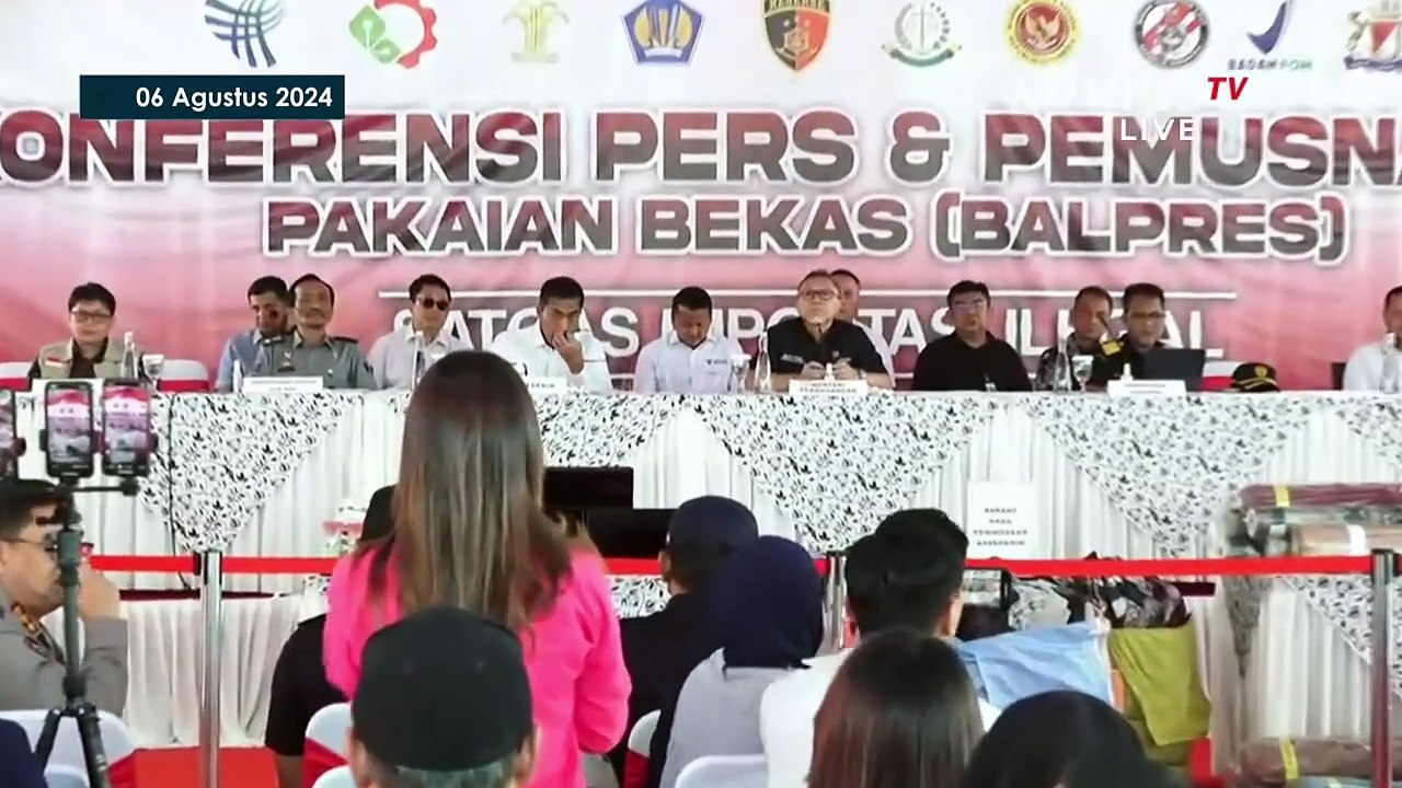 [FULL] Mendag Zulhas Kembali Sita Barang Impor Ilegal, Kali Ini Senilai Rp46 Miliar!