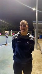 Newlyn's A grade playing coach Zoe Astbury speaks ahead of first elimination final in the A grade CHNL. Video by Rachel Jackson