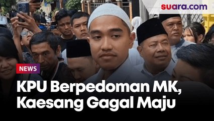 Kaesang Dipastikan Gagal Maju Pilkada, KPU Nyatakan PKPU Pedomani Keputusan MK Termasuk Syarat Usia