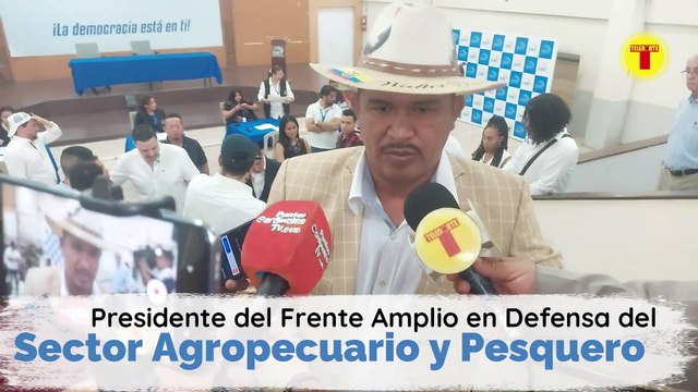 REPRESENTANTE DE LOS AGRICULTORES APOSTÓ A UN GRAN RETO POR ENTREGARLE UN MEJOR BIENESTAR AL ECUADOR