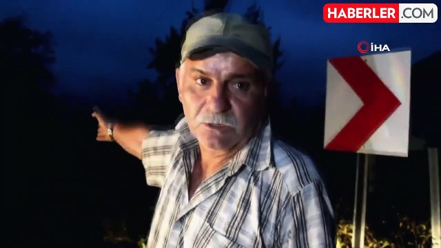 Ordu'da yol çalışmasında patlatılan dinamit 8 saat trafiği kapattı