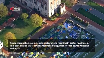 Reaksi Demonstran Universitas Columbia Atas Gaza Saat Shafik Mengundurkan Diri