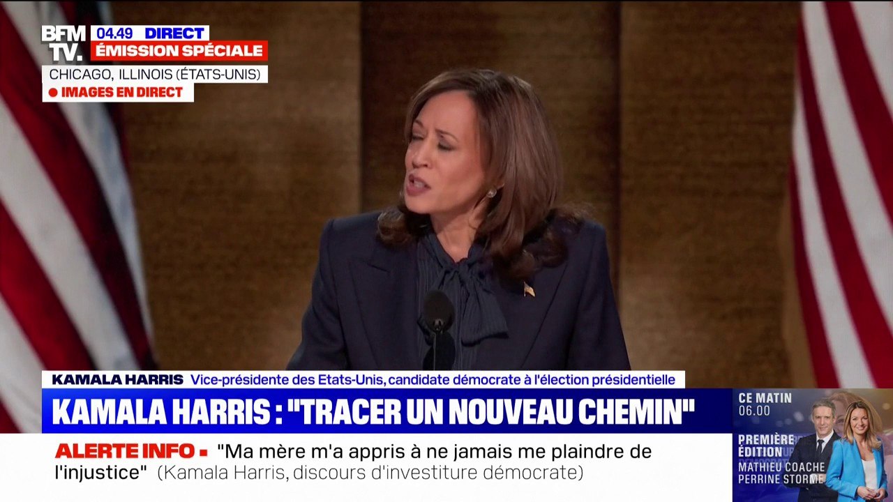 "Les conséquences de réélire Donald Trump sont particulièrement graves": Kamala Harris charge son opposant à la présidentielle américaine