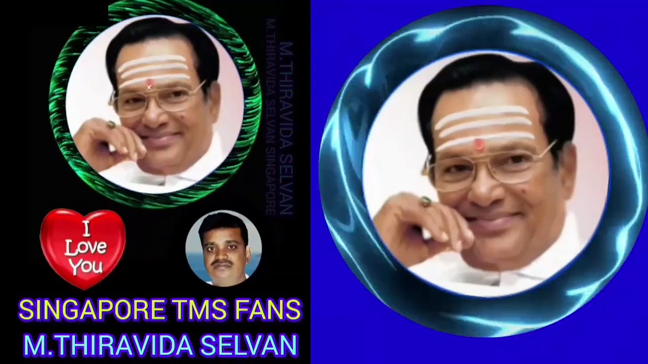 அப்பவே டிஎம்எஸ் ஐயா பாடிவைத்து விட்டார் காலம்தான் பதில்சொல்லணும் M.THIRAVIDA SELVANSINGAPORETMSFANS