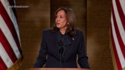 Harris acepta la nominación presidencial demócrata en Chicago