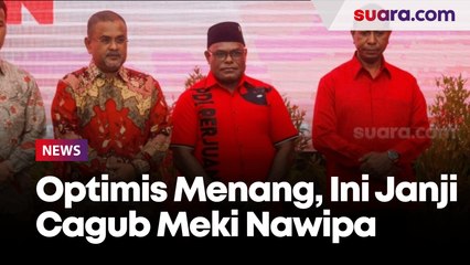 Optimis Menang Pilkada, Cagub Meki Nawipa Janji Tak Akan Biarkan Rakyat Papua Tengah Kelaparan