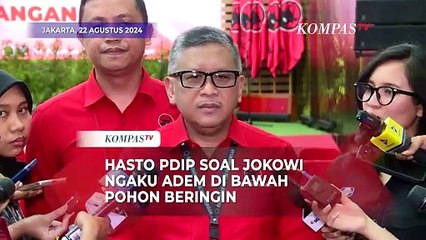 Jokowi Nyaman di Bawah Beringin, Hasto: PDIP Memang Wajah Perjuangan
