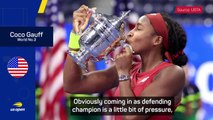 Defending US Open Champion Gauff philosophical about pressure