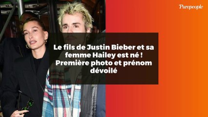 Télécharger la video: Le fils de Justin Bieber et sa femme Hailey est né ! Première photo et prénom dévoilé