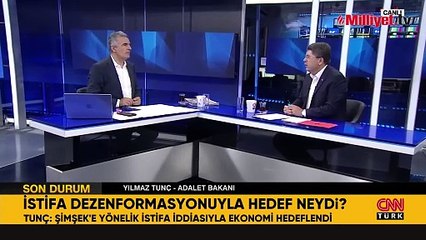 Video herunterladen: 'Mehmet Şimşek istifa etti' iddialarına Bakan Tunç'tan yanıt: İddianın hedefi ekonomi