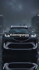 Matte Black Koenigsegg: Virtual Tuning Masterpiece