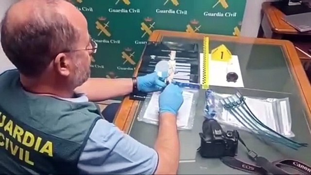 La Guardia Civil investiga a dos personas por vender piezas de marfil como presuntos autores de tráfico de especies protegidas