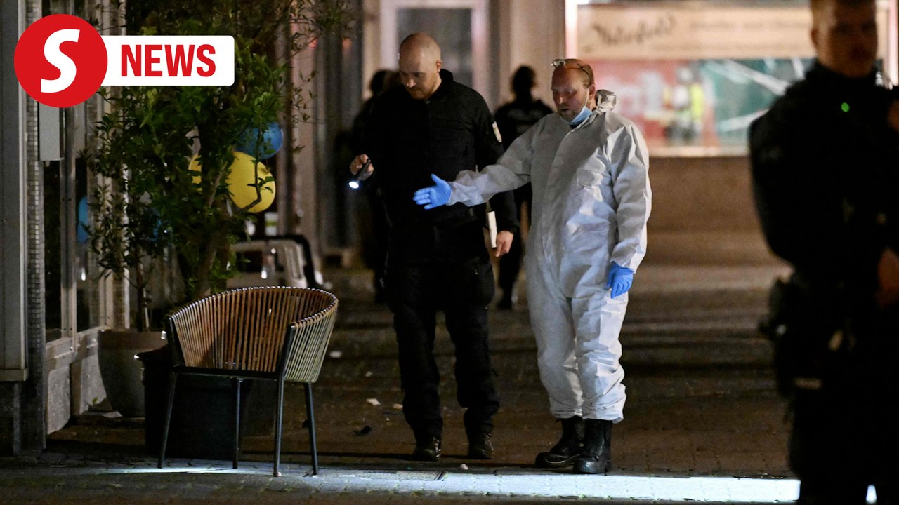 German police search for assailant in festival stabbing that killed three