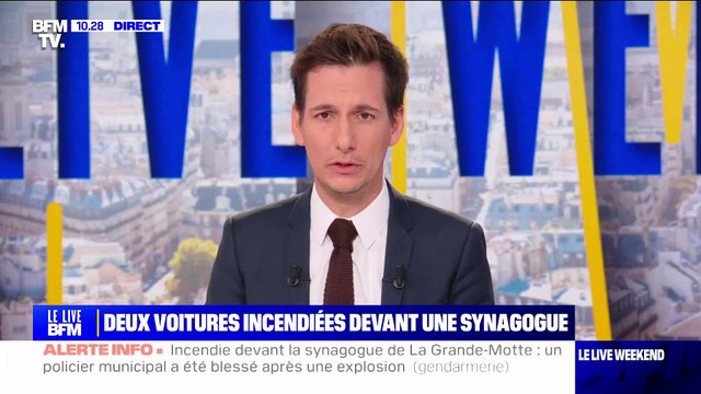 Grande-Motte : Explosion et incendie, sans doute criminels, en cours à la synagogue - Un policier municipal blessé transporté aux urgences - Une bouteille de gaz retrouvée dans une voiture