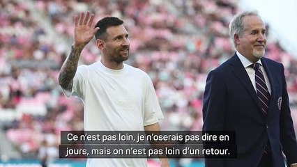 Martino : "On n'est pas loin d'un retour pour Messi"