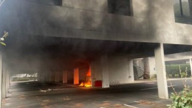 Explosion sur un parking devant la synagogue Beth Yaacov à La Grande-Motte