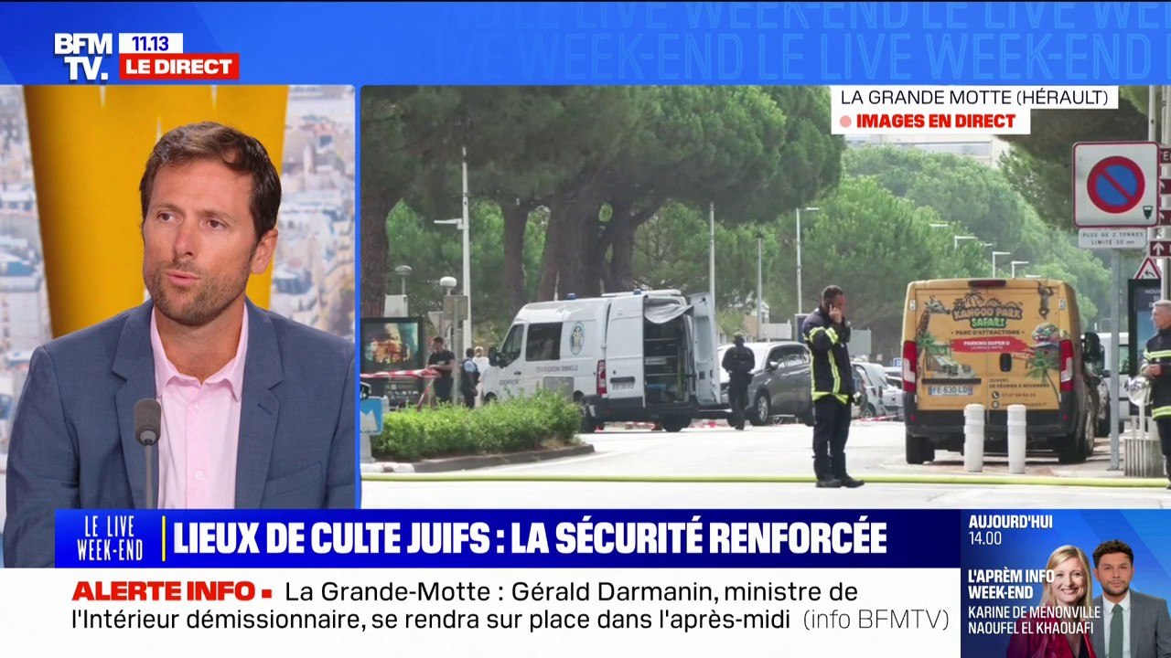 La Grande-Motte: "Il faut aujourd'hui déclarer la lutte contre l'antisémitisme grande cause nationale", affirme Mathieu Lefevre, député "Ensemble pour La République"