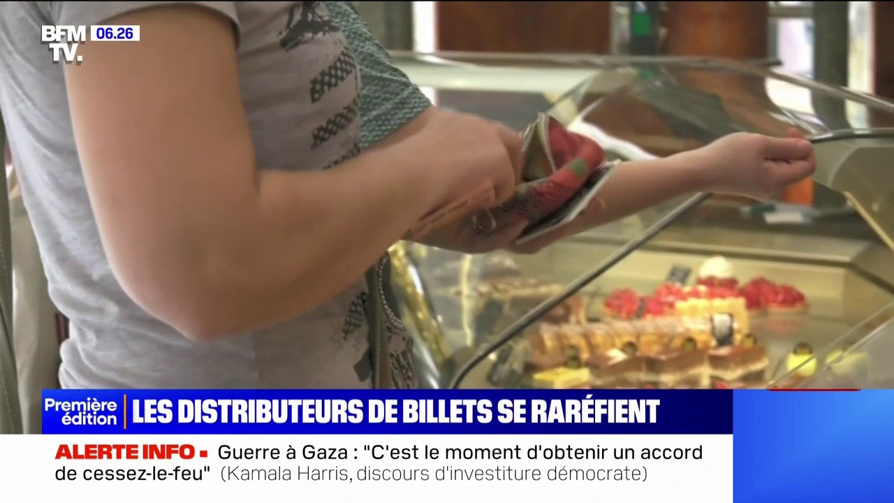 Les distributeurs de billets se raréfient en Fr...