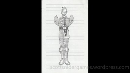 Soldier Pencil Sketch Video #350 (08-23-2024)
