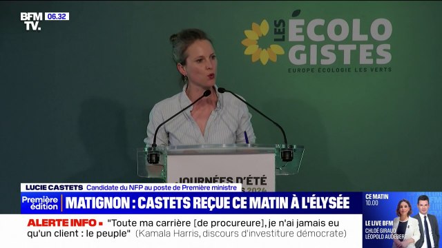 Nous rappellerons au président son devoir de respecter le choix des Français : Lucie Castets, candidate NFP pour Matignon, prête pour sa rencontre avec Emmanuel Macron
