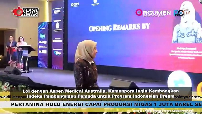 Kemenpora RI Lakukan Penandatanganan LoI Dengan Aspen Medical, Australia