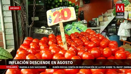 La inflación sorprende descendiendo más de lo previsto, según el Inegi