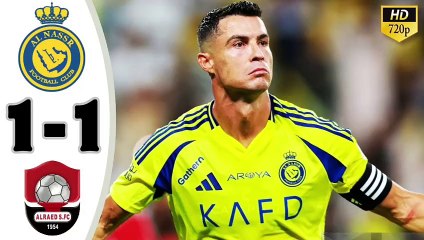 Al-Nassr vs Al-Raed 1-1 Full - Highlights and Goals - Saudi League 2024