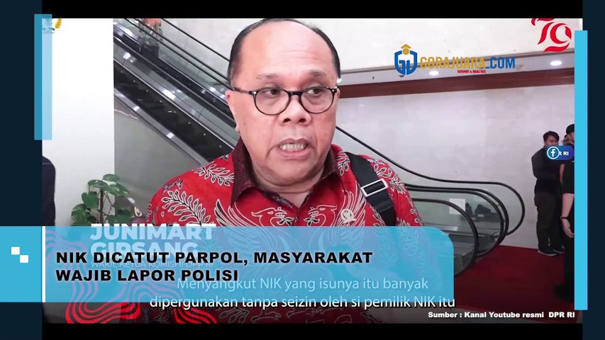 NIK DICATUT PARPOL, MASYARAKAT WAJIB LAPOR POLISI