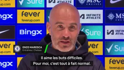 Chelsea - Maresca blague à propos du raté de Guiu : “Il n’aime pas les buts faciles !”