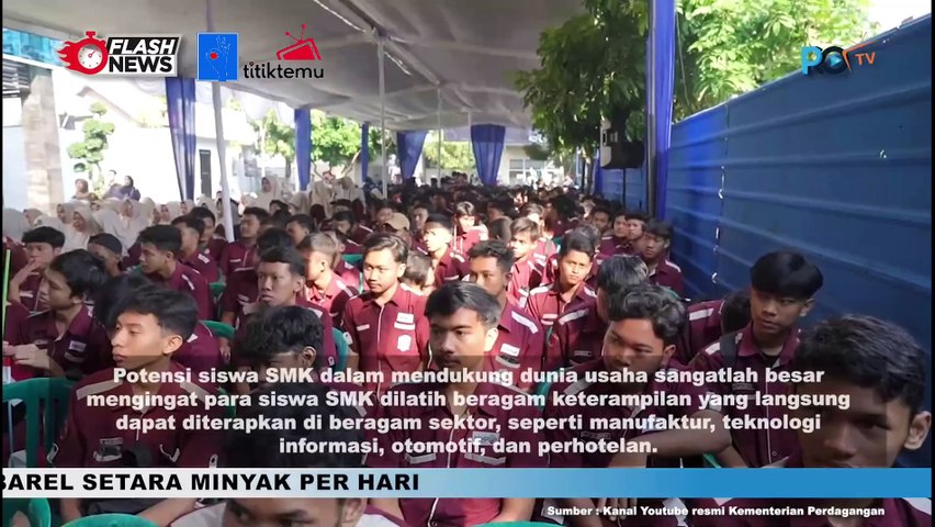 Zulkifli Hasan Buka Job Fair 2024 Di SMK Muhammadiyah 3 Mojokerto