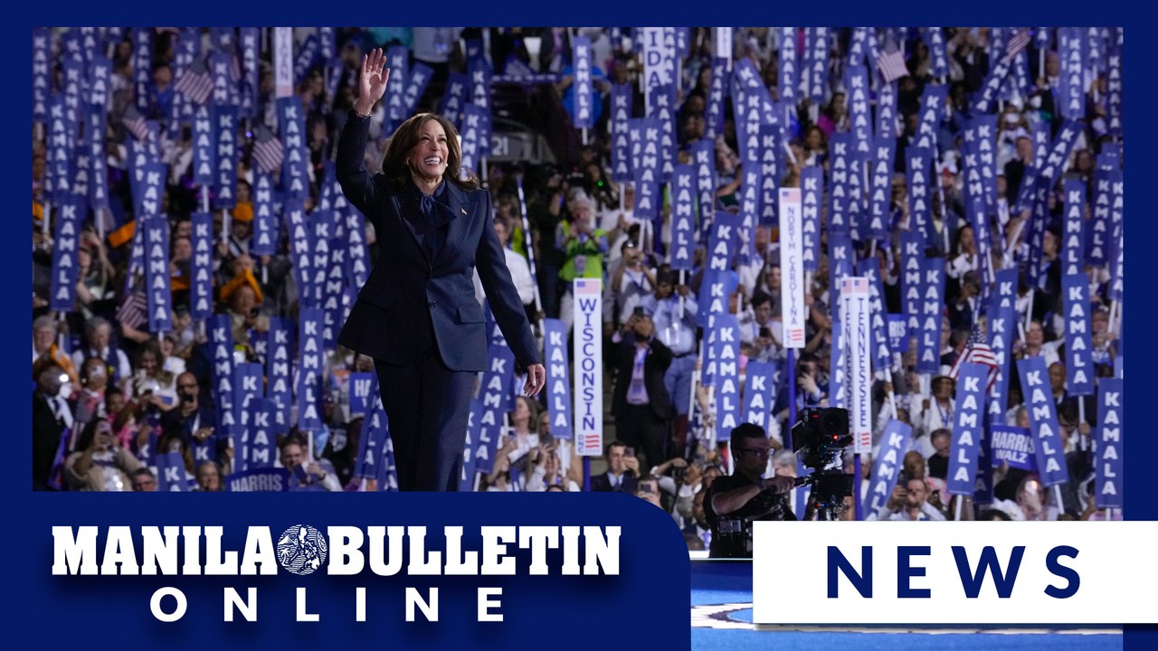 Kamala Harris accepts historic Democratic nomination for US president