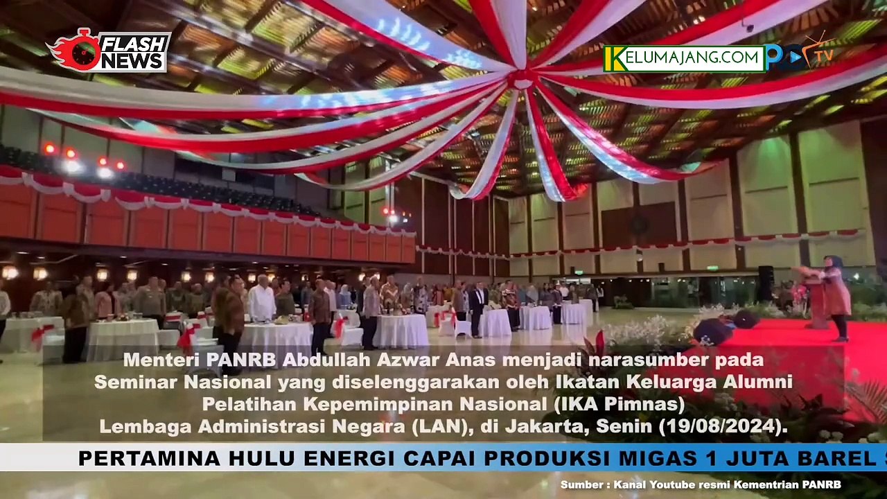 Menteri PANRB Gelorakan Pelayanan Publik Digital dalam Seminar Nasional IKA PIMNAS