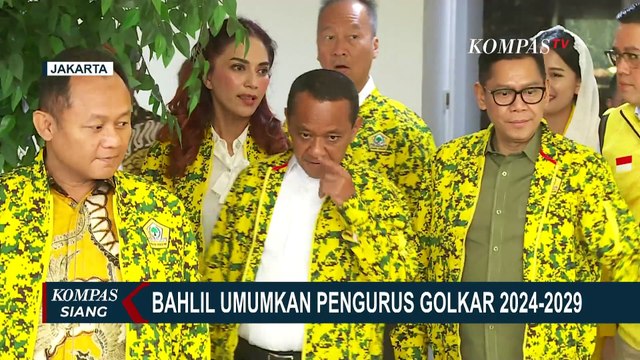 Terbaru! Bahlil Umumkan Pengurus Baru Partai Golkar 2024-2029: Ini Nama Sekjen dan Dewan Pembina