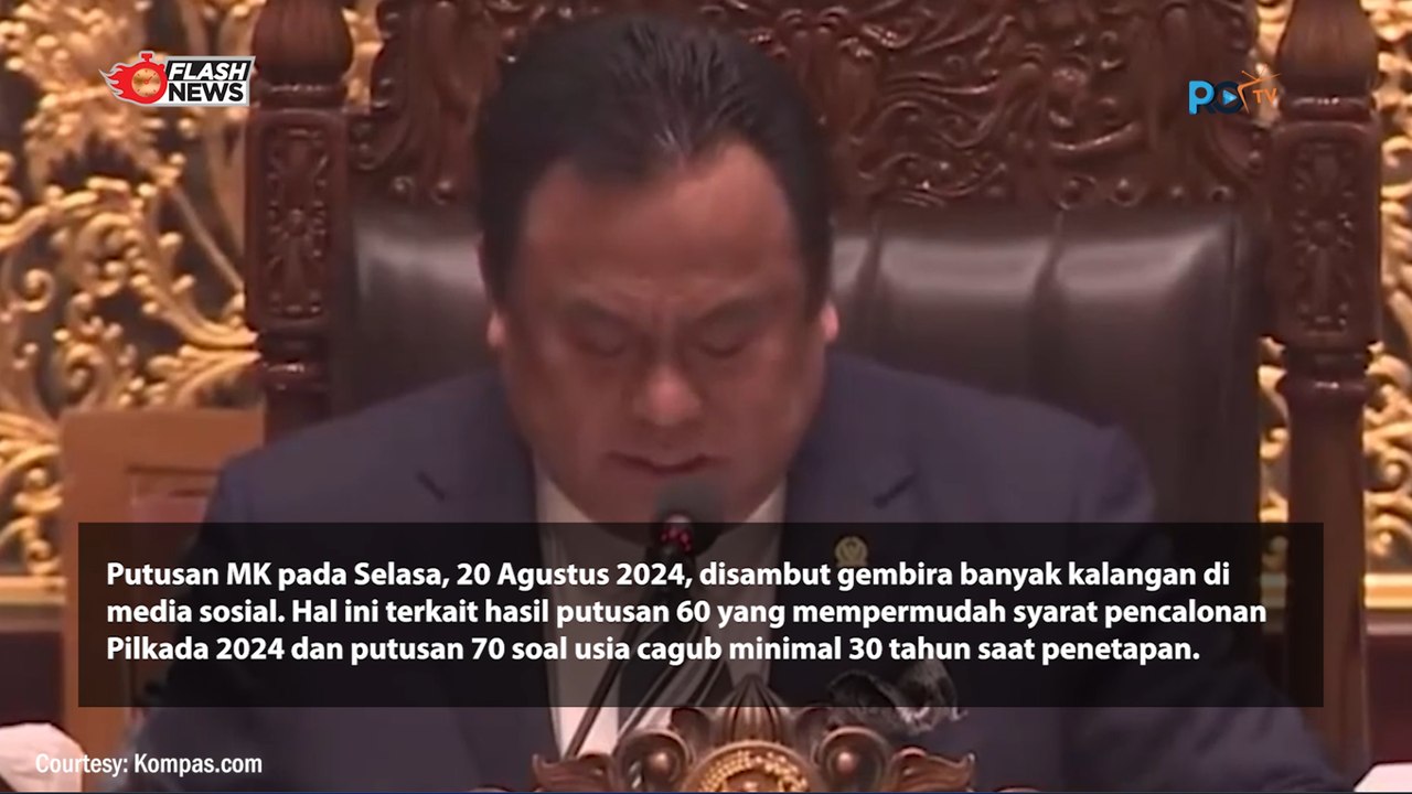 #KawalPutusanMK TRENDING DI TENGAH ISU UPAYA ANULIR PUTUSAN MK