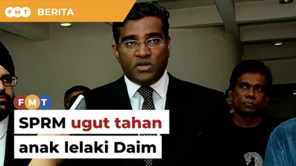 Peguam dakwa SPRM ugut tahan anak lelaki Daim