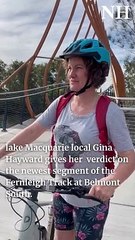 Gina Hayward gives her opinion on the new segment of the Fernleigh Track Canva reel