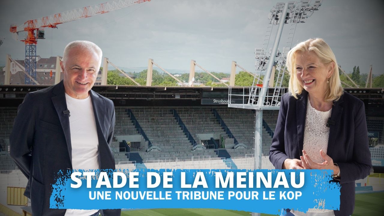 Stade de la Meinau : une nouvelle tribune pour le kop