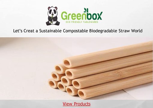 Eco-Friendly Organic Reed Straws for Sustainable Sipping | Greenbox LLC