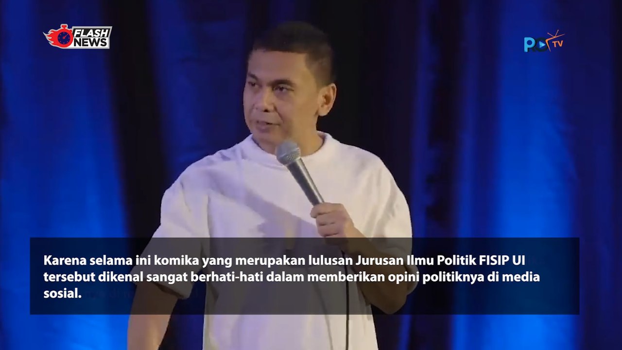 Raditya Dika Ikut Gunakan Lambang PERINGATAN DARURAT