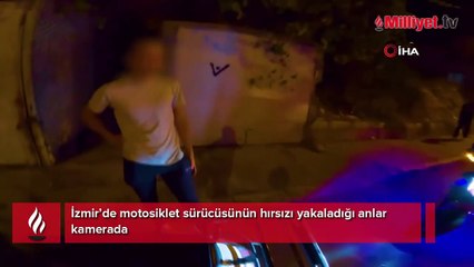 İyilik kazandı: Hırsızı yakaladı, polise teslim etti